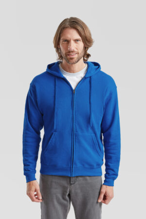 Fruit of The Loom Classic 80/20 Hooded Sweatshirt Jacket
