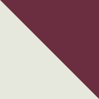 Burgundy/Off White