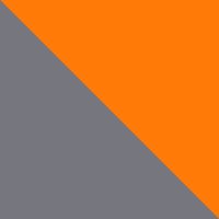 Fluorescent Orange/Grey